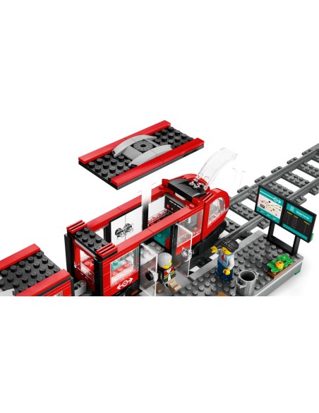 Lego -  City - Tram e fermata del tram - 60423