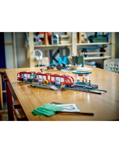 Lego -  City - Tram e fermata del tram - 60423
