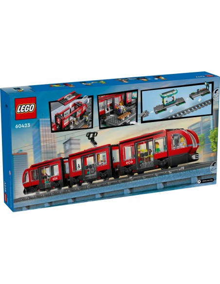 Lego -  City - Tram e fermata del tram - 60423