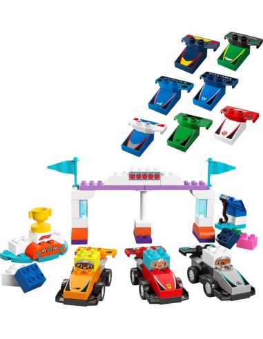 Lego - Duplo - Auto da corsa e piloti Team F1® - 10445