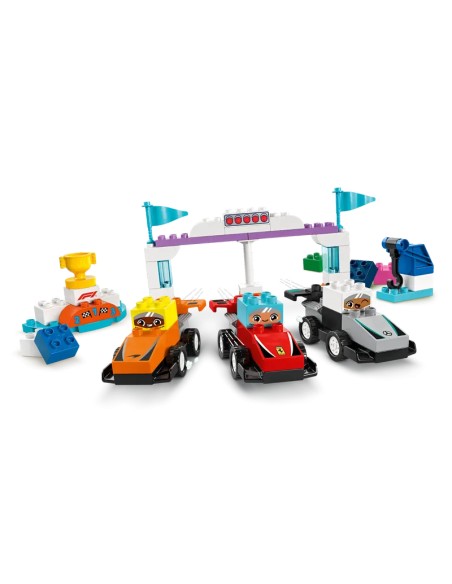 Lego - Duplo - Auto da corsa e piloti Team F1® - 10445