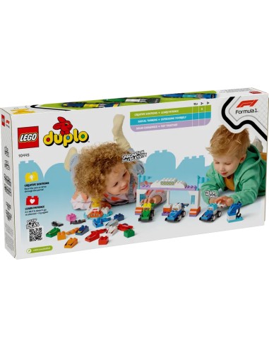 Lego - Duplo - Auto da corsa e piloti Team F1® - 10445