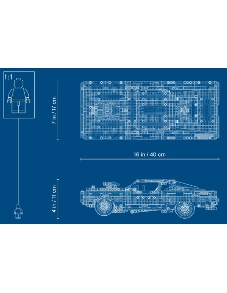 Lego - Dom's Dodge Charger - Technic - 42111-11
