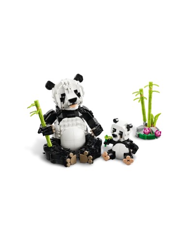 Lego - Creator - Animali selvatici: famiglia di panda - 31165