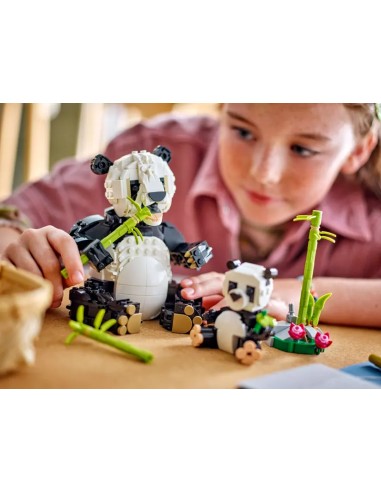 Lego - Creator - Animali selvatici: famiglia di panda - 31165