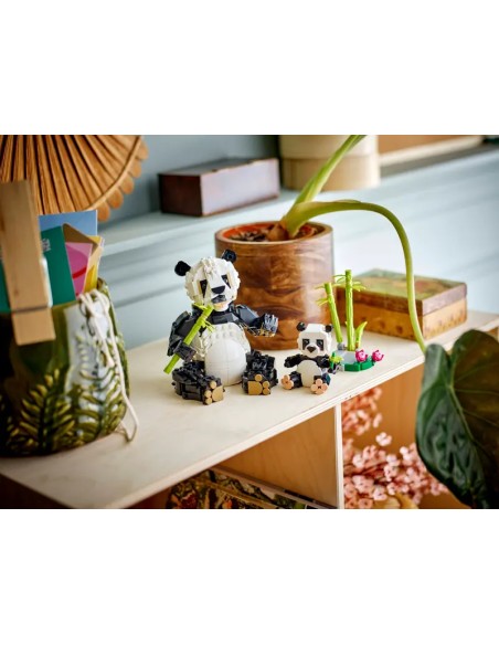 Lego - Creator - Animali selvatici: famiglia di panda - 31165
