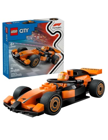 Lego - City - Pilota e monoposto McLaren F1® - 60442
