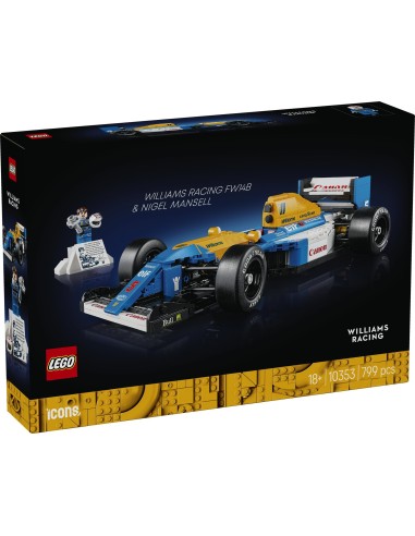 Lego - Icons - Williams Racing FW14B e Nigel Mansell - 10353
