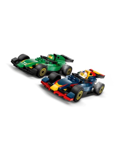 Lego - City - Autotrasportatore F1 con monoposto RB20 e AMR24 F1 - 60445