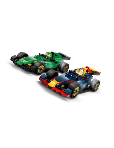 Lego - City - Autotrasportatore F1 con monoposto RB20 e AMR24 F1 - 60445