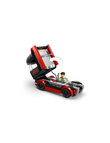 Lego - City - Autotrasportatore F1 con monoposto RB20 e AMR24 F1 - 60445