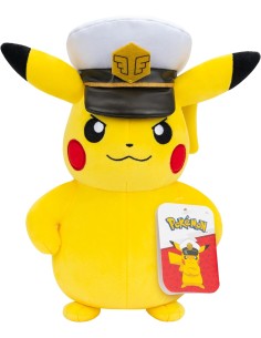 POKEMON - CAPITAN PIKACHU PELUCHE