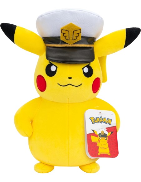 POKEMON - CAPITAN PIKACHU PELUCHE