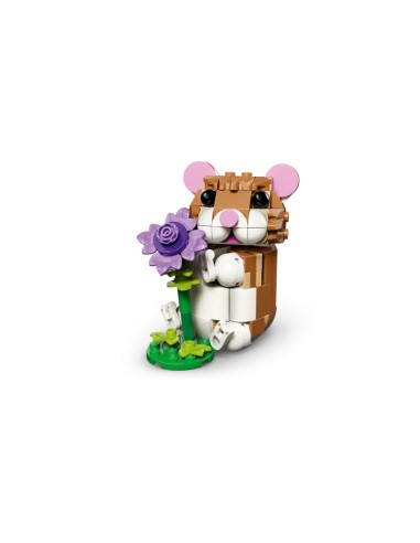 Lego - Creator -  Simpatico criceto con fiore - 31376