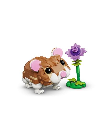 Lego - Creator -  Simpatico criceto con fiore - 31376