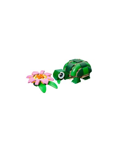 Lego - Creator - Tartaruga con fiore di ninfea - 31377
