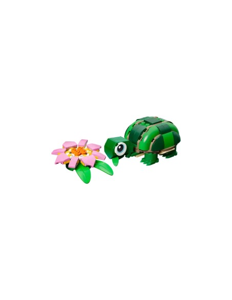 Lego - Creator - Tartaruga con fiore di ninfea - 31377
