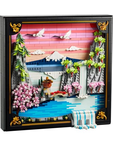 Lego - Art - Paesaggio giapponese con ciliegi fioriti - 31218