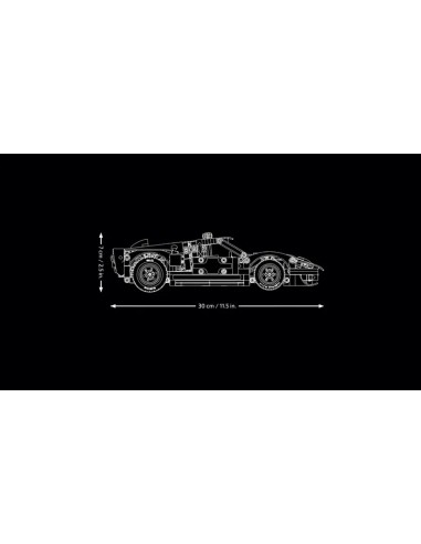Lego - Technic - Auto da corsa Ford GT40 MKII 1966 - 42223