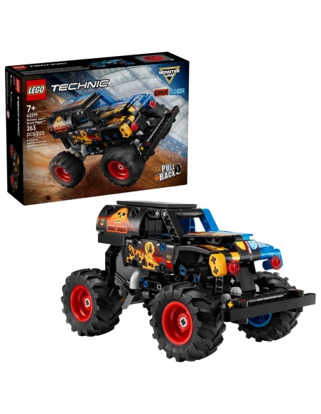 Lego - Technic - Monster Jam -  Grave Digger - Fuoco e Ghiaccio - 42219