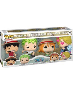 Funko Pop Animation - One Piece - 4Pack