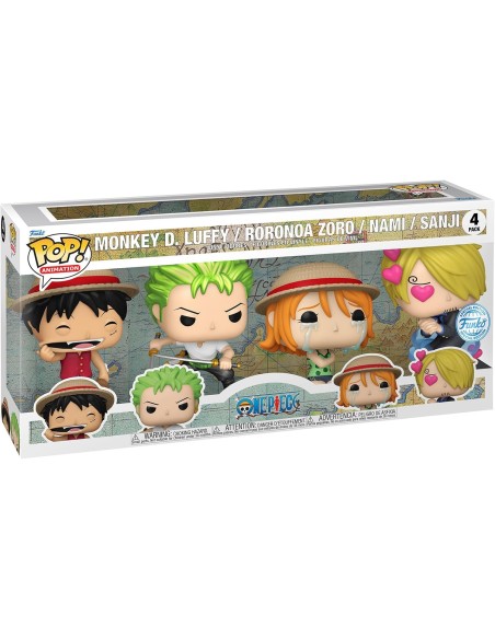 Funko Pop Animation - One Piece - 4Pack