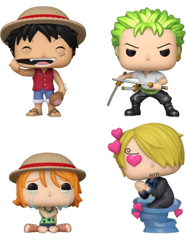 Funko Pop Animation - One Piece - 4Pack