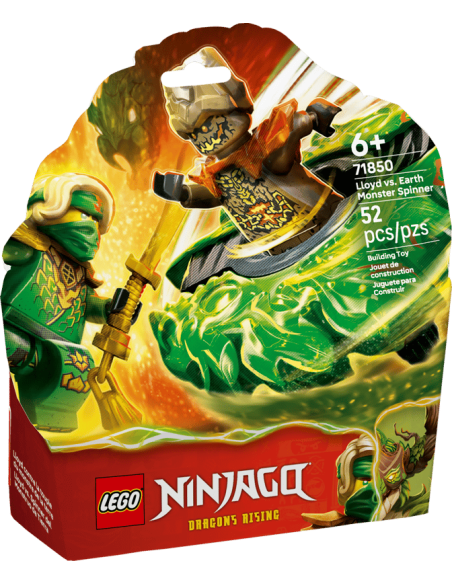 Lego - Ninjago - Lloyd contro Spinner Mostro della Terra - 71850