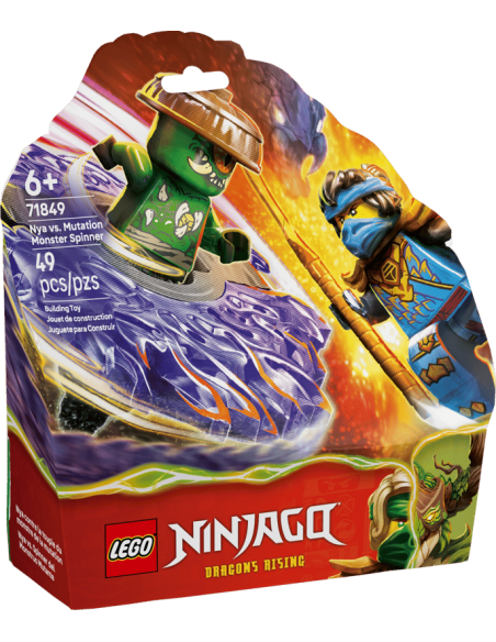 Lego - Ninjago - Nya contro Spinner Mostro della Mutazione - 71849