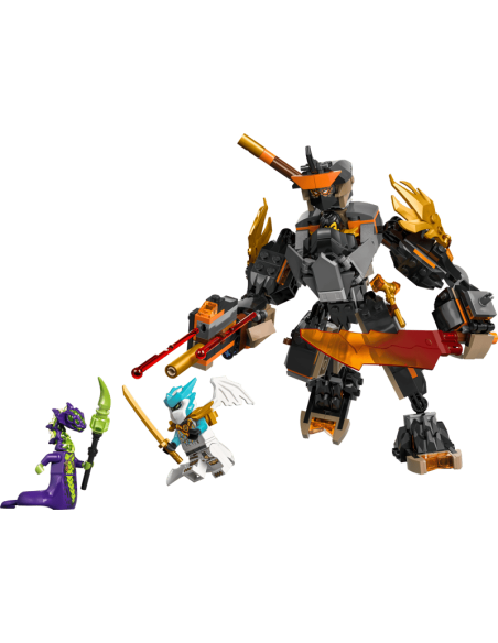 Lego - Ninjago - Mech della missione di Cole e drago Zane - 71854