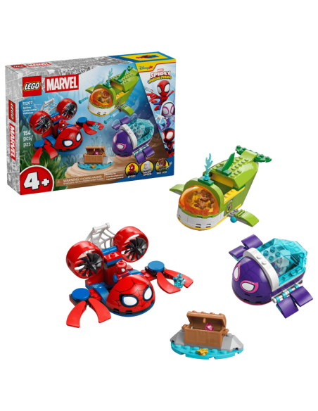 Lego - Marvel - Spidey Veicoli subacquei - 11207