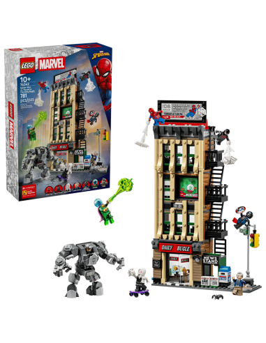 Lego - Marvel - Spider-Man vs.Mysterio il Daily Bugle - 76342