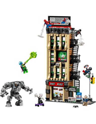 Lego - Marvel - Spider-Man vs.Mysterio il Daily Bugle - 76342