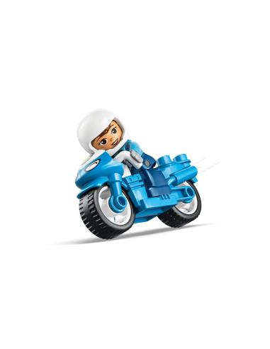 Lego - Duplo - Motocicletta blu della Polizia - 10471