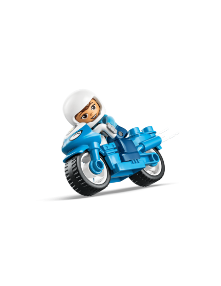 Lego - Duplo - Motocicletta blu della Polizia - 10471