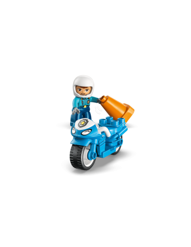 Lego - Duplo - Motocicletta blu della Polizia - 10471