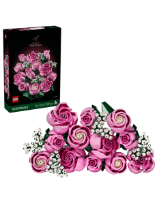 Lego - Botanicals - Bouquet di rose rosa - 10374