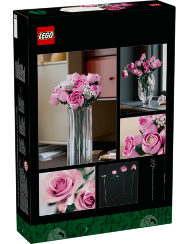Lego - Botanicals - Bouquet di rose rosa - 10374