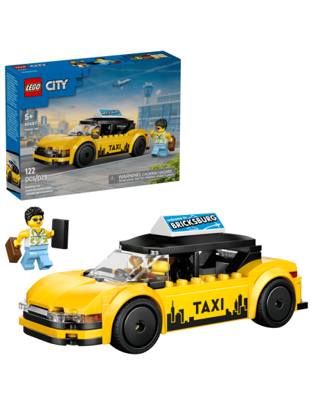Lego - City - Taxi giallo - 60487