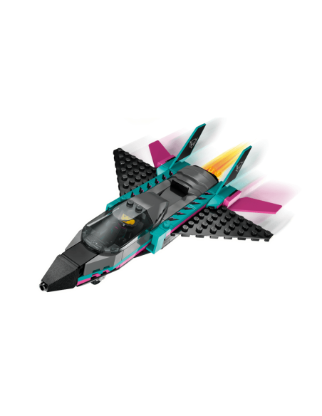 Lego - City - Jet contro Auto sportiva - 60489