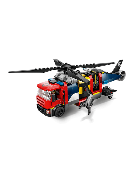 Lego - City - Elicottero, autopompa e sottomarino - 60462