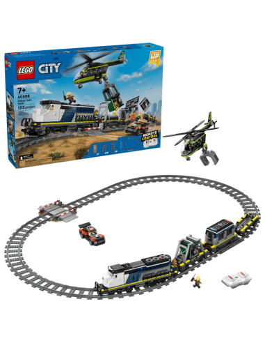 Lego - City - Rapina al treno della polizia  - 60508