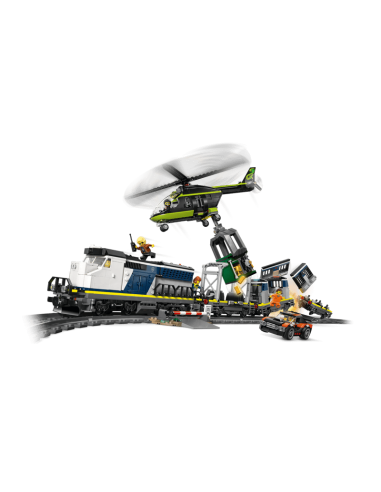 Lego - City - Rapina al treno della polizia  - 60508
