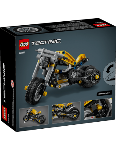Lego - Technic - Moto gialla - 42225