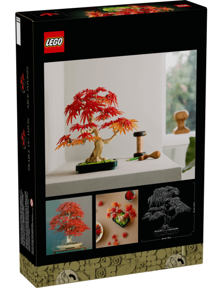 Lego - Botanical - Bonsai di acero rosso giapponese - 10348