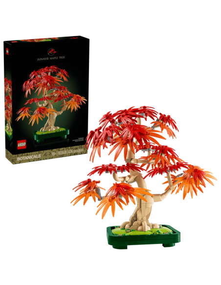 Lego - Botanical - Bonsai di acero rosso giapponese - 10348