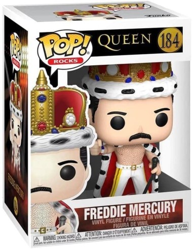 Funko Pop Rocks - Queen - Freddie Mercury - 184