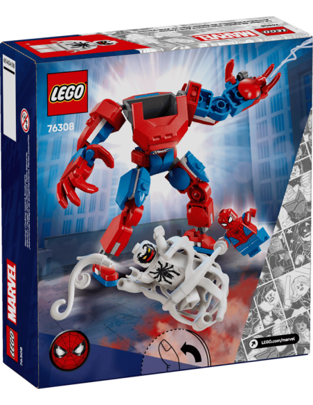 Lego - Marvel - Mech di Spider Man contro Anti-Venom - 76308