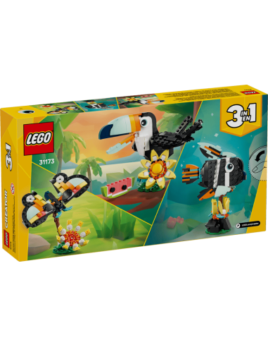 Lego - Creator - Animali selvatici - Tucano tropicale - 31173
