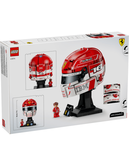Lego - Editions -  Casco di Charles Leclerc Scuderia Ferrari - 43014